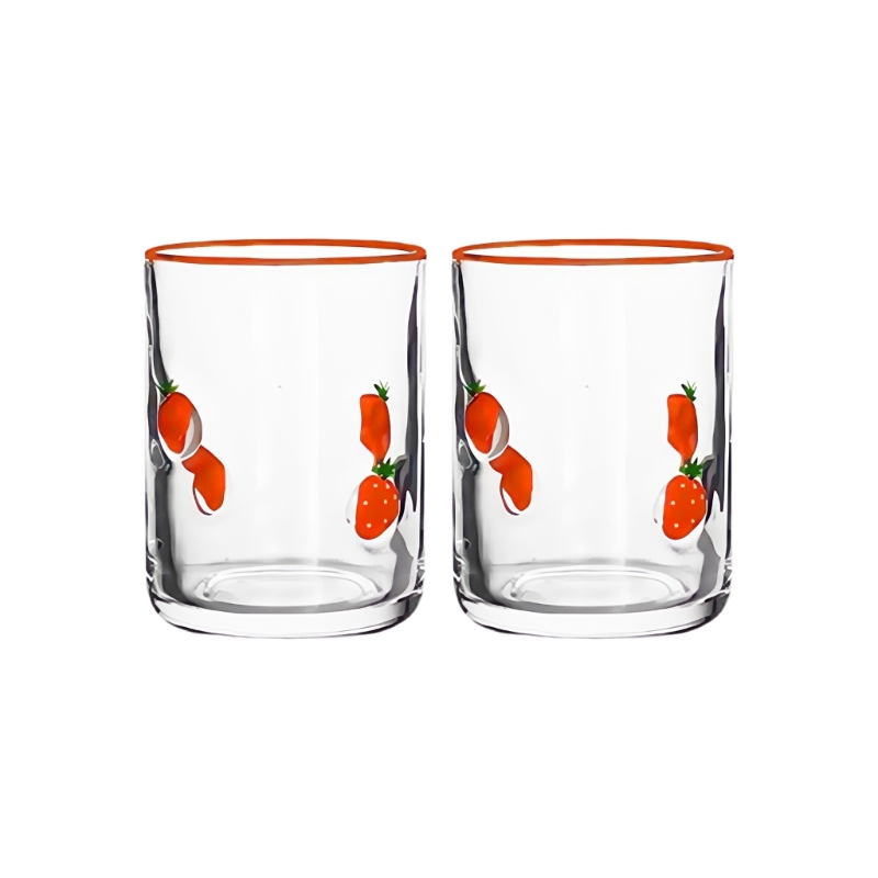 Wine Beer Pairing - Classical Lemon Art Glasswares Pair Of