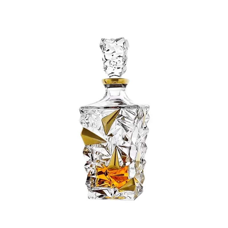 Crystal glass gold-painted whi - Wine Beer Pairing review and price