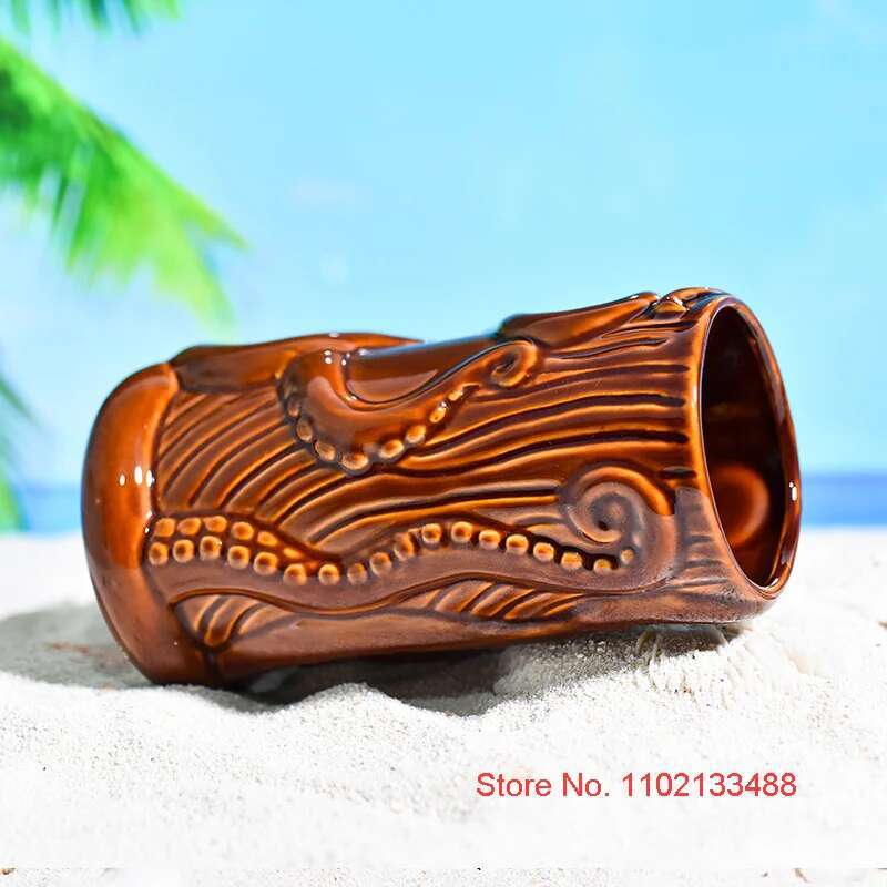 TIKI Bar Cocktail Cup Hawaii T - Wine Beer Indian review and price